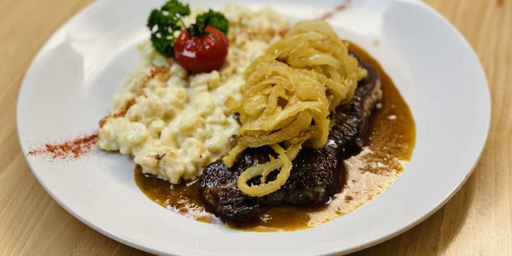 Zwiebelrostbraten